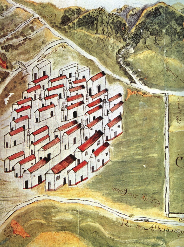 Representación de Mérida y sus campos - 1776